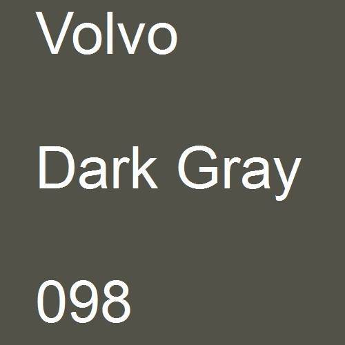 Volvo, Dark Gray, 098.